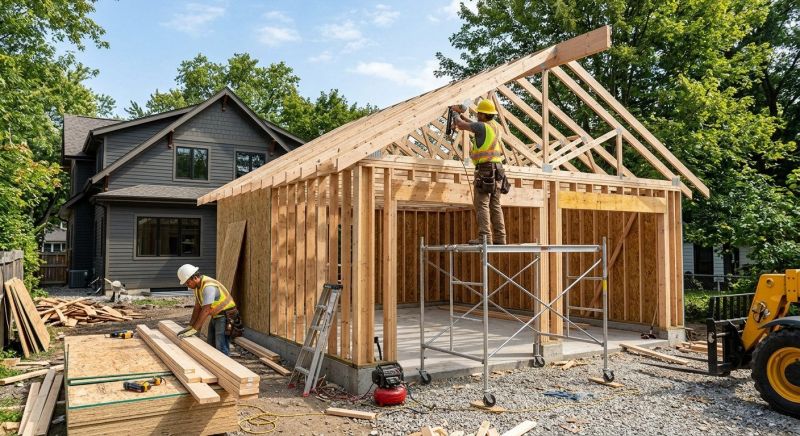 Attached Garage Construction in Naples, FL