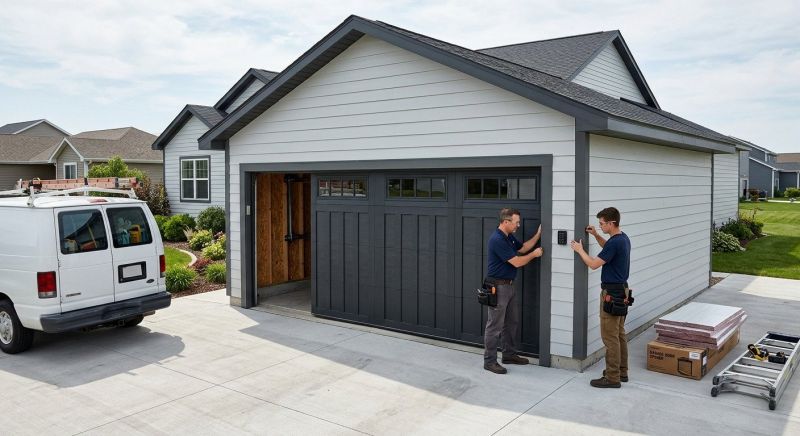 Custom Garage Installation in Conroe, TX