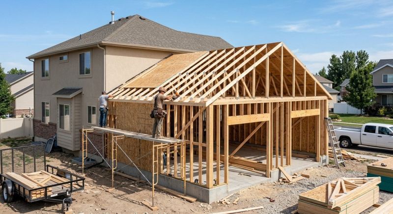 Garage Addition Installation in Pearland, TX