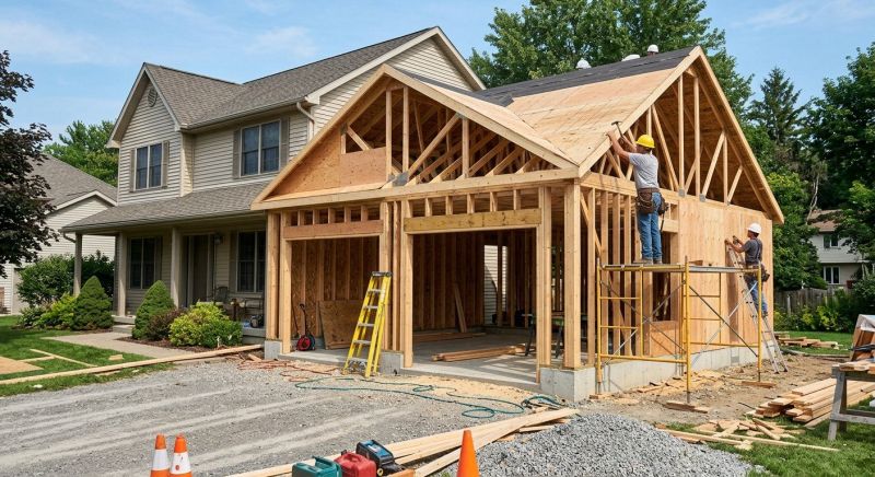Garage Construction in Cypress, TX