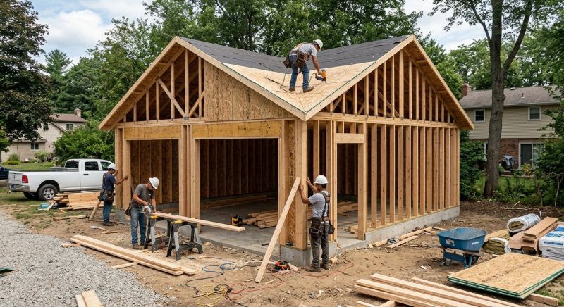 Garage Construction in Mount Pleasant, SC