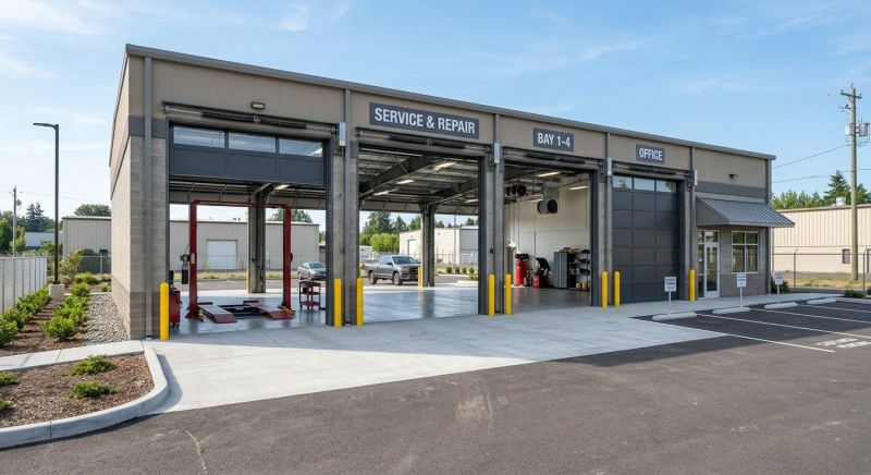 Industrial Garage Construction in Pearland, TX
