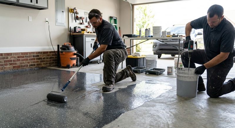 Metallic Epoxy Service in Alexandria, VA