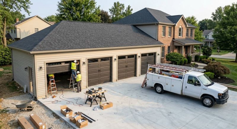 Three Car Garage Installation in Bonita Springs, FL